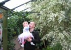 Checking out the butterflies with Daddy